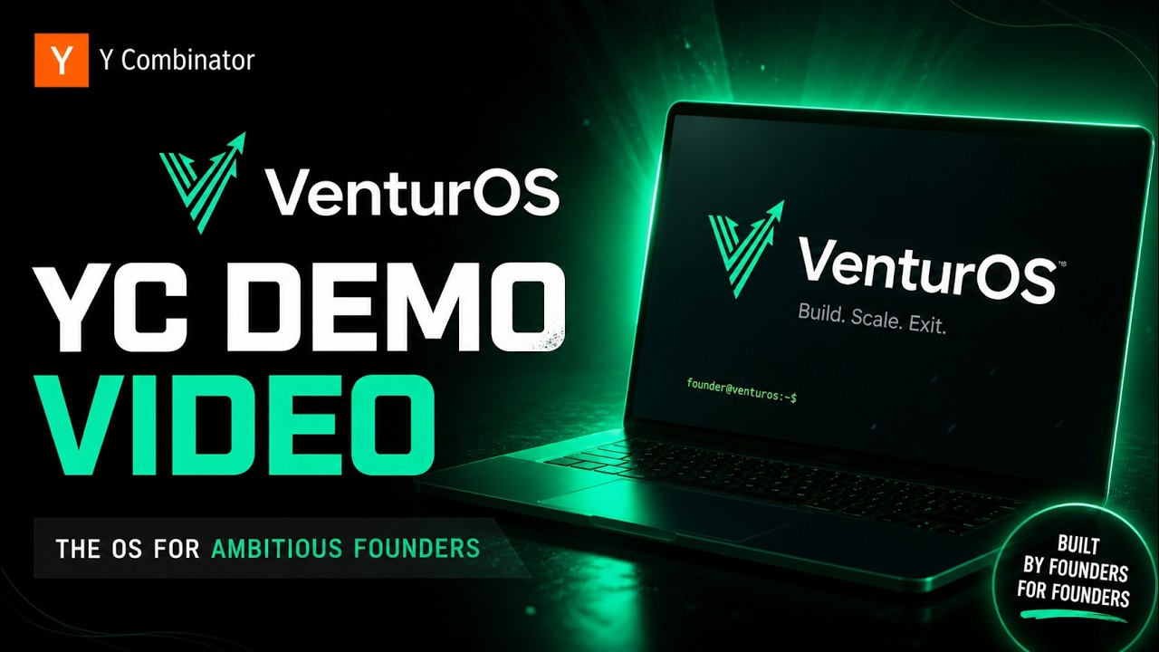 VenturOS demo poster frame